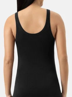 Mey Damen Unterhemden im 3er-Pack in schwarz