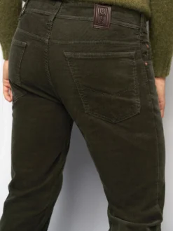 MEYER Herren Chinohose - M5 Five Pocket in grün