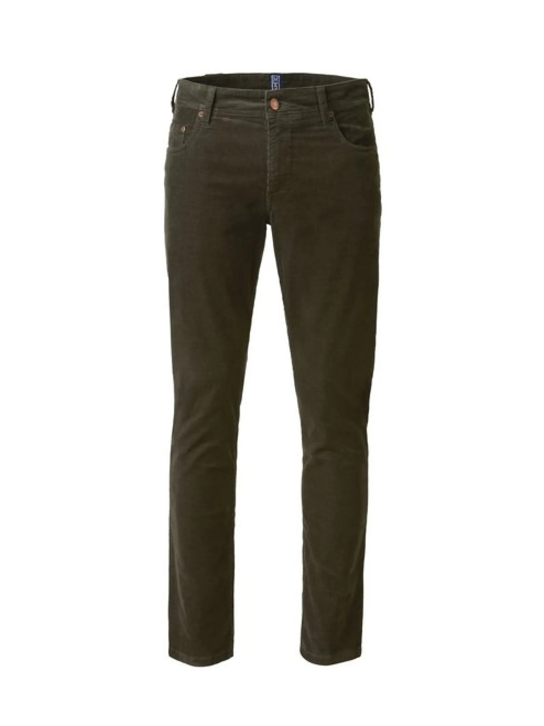 MEYER Herren Chinohose - M5 Five Pocket in grün