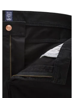 MEYER Herren Chinohose - M5 Five Pocket in schwarz