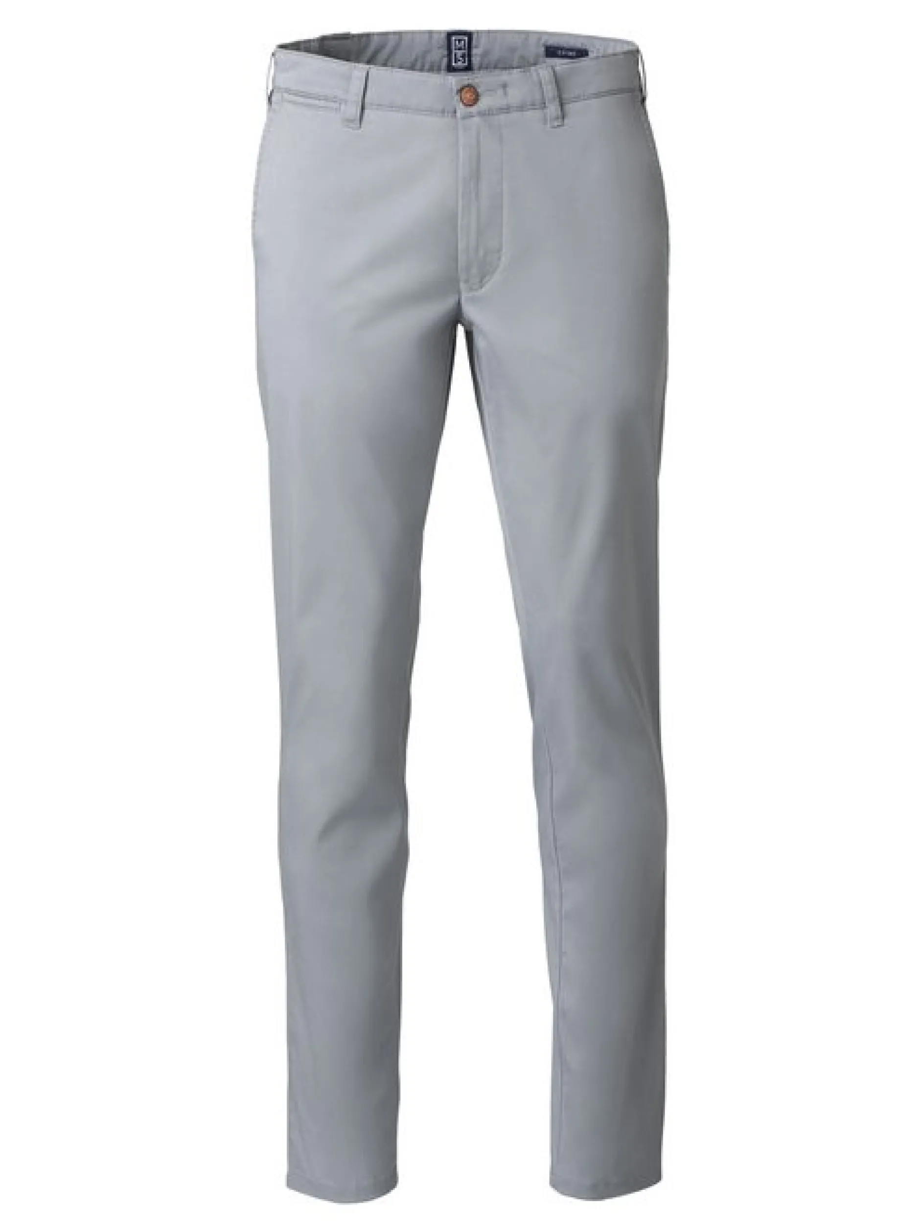 MEYER Herren Chino - M5 Chino in grau - Länge: lang