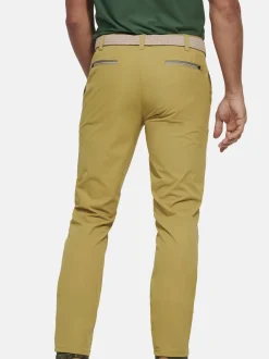 MEYER Herren Chino - Skye in gelb - Länge: lang