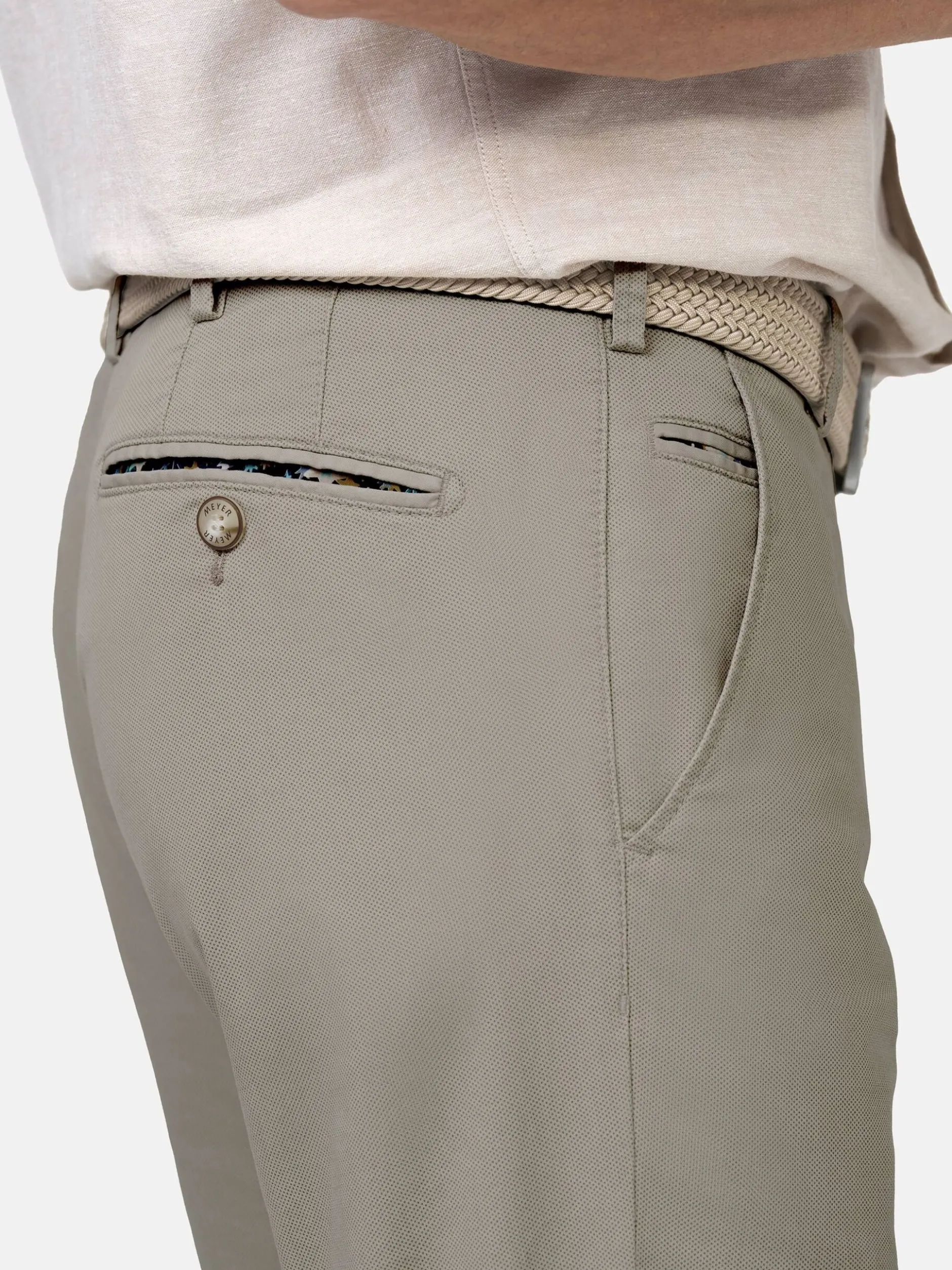MEYER Herren Hose - Bonn 1-5075 in sand - Länge: lang