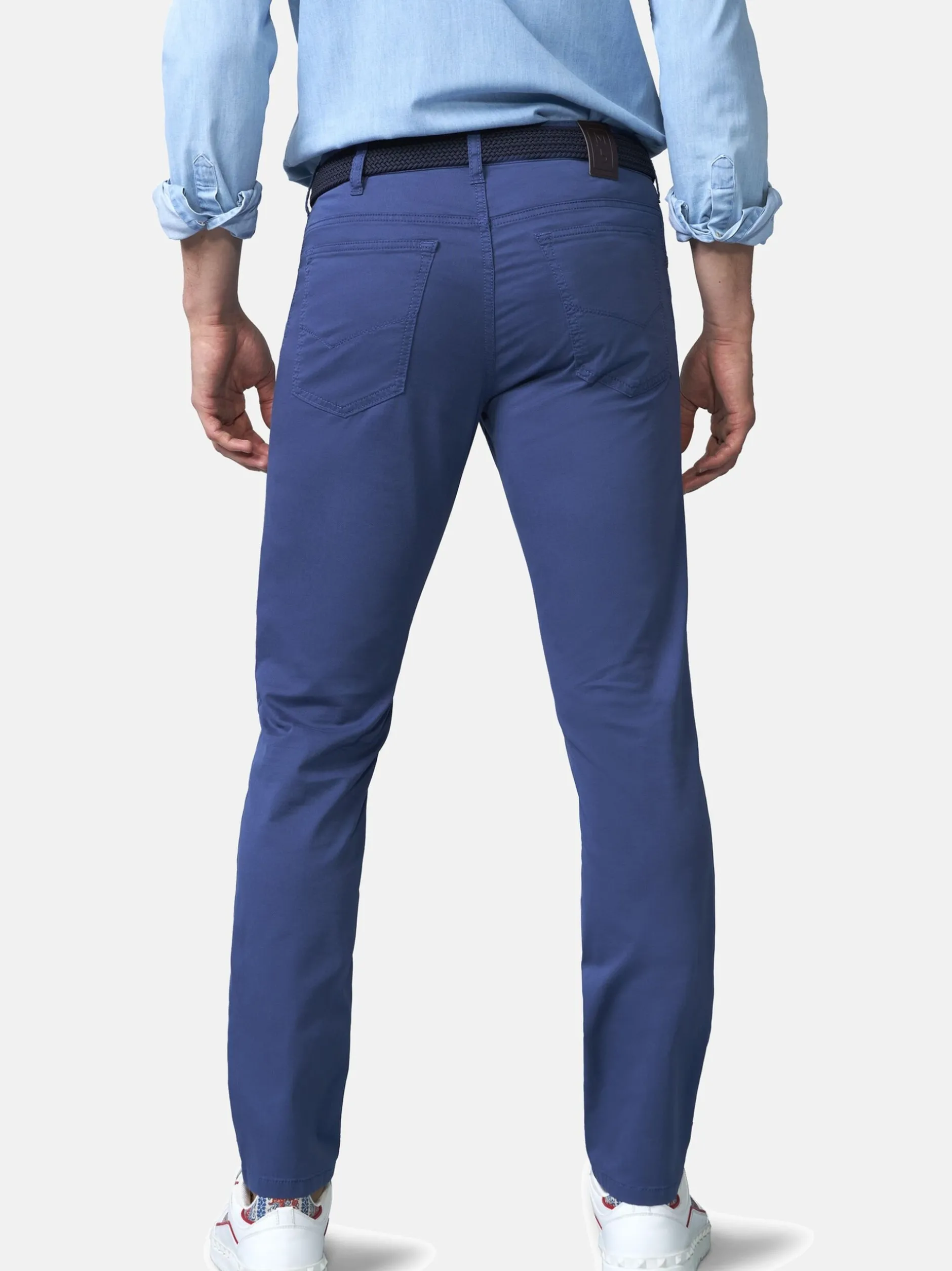 MEYER Herren Hose - M5 Five 1-6075 in blau - Länge: lang
