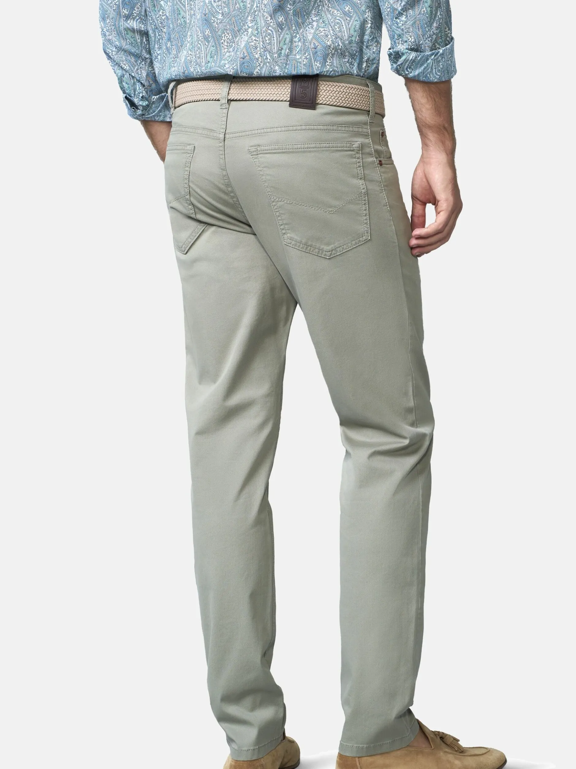 MEYER Herren Hose - M5 Five 1-6075 in lind - Länge: lang