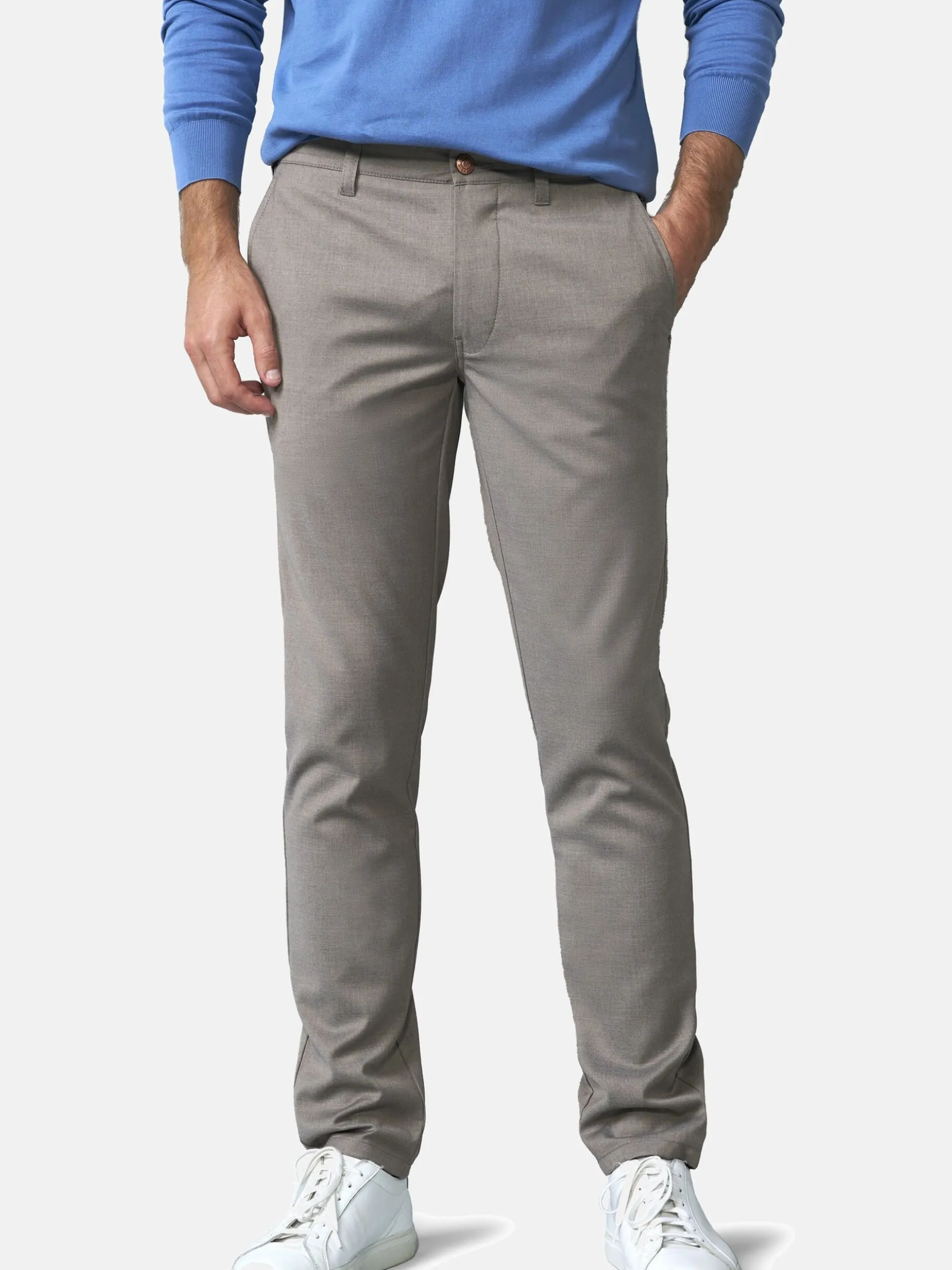 MEYER Herren Hosen - M5 Move 9-6196 in grau