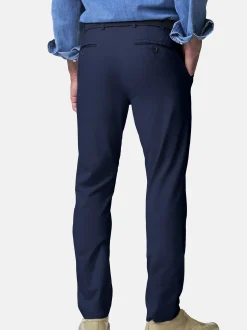 MEYER Herren Hose - Oslo in blau - Länge: lang