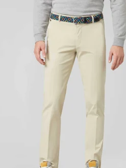 MEYER Herren Hose - Roma in beige - Länge: lang