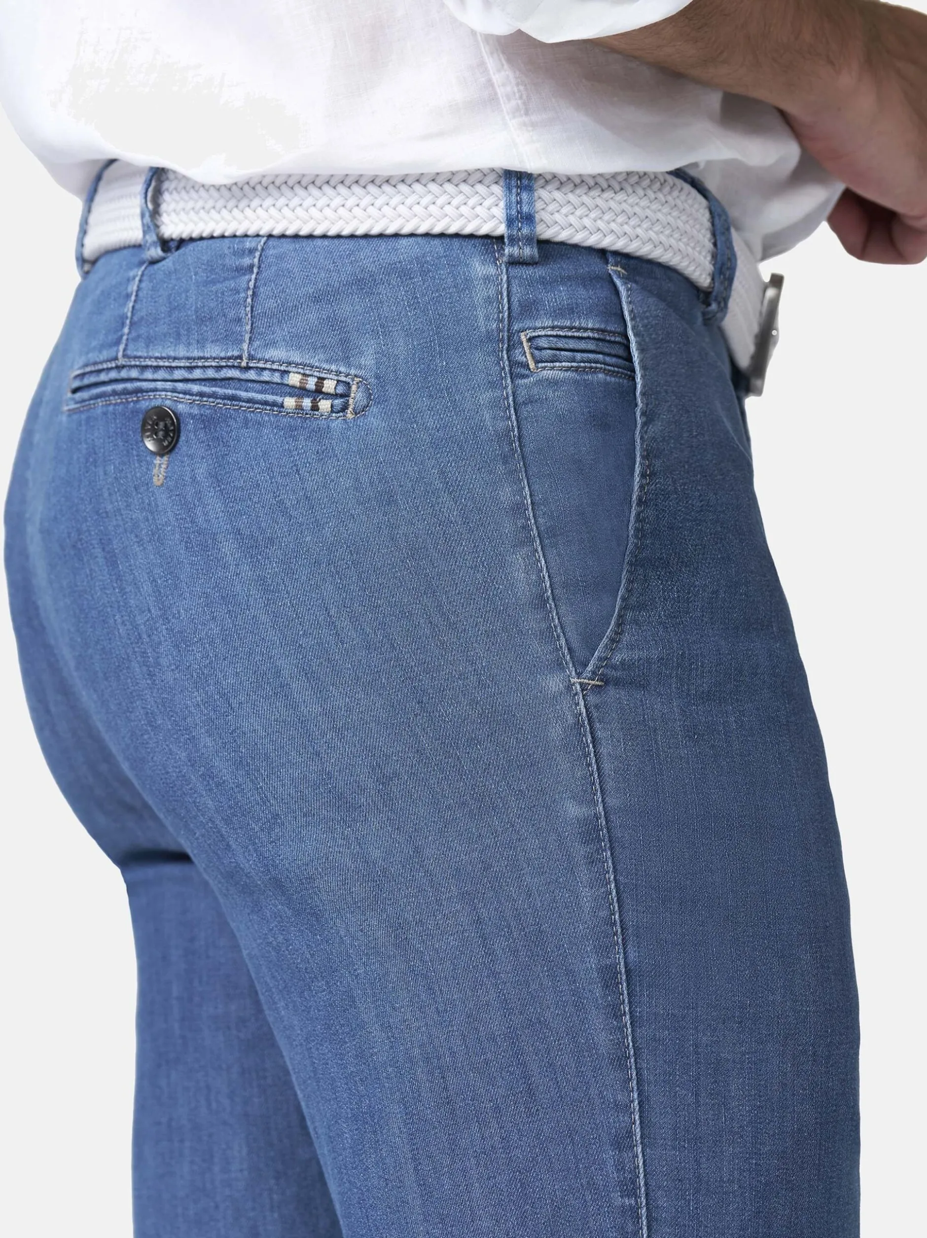 MEYER Herren Jeans Bonn 1-4020 in hellblau - Länge: lang