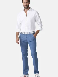 MEYER Herren Jeans Bonn 1-4020 in hellblau - Länge: lang