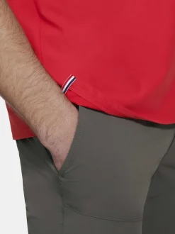 MEYER Herren Poloshirt - Tiger in rot - Ärmel: kurzarm