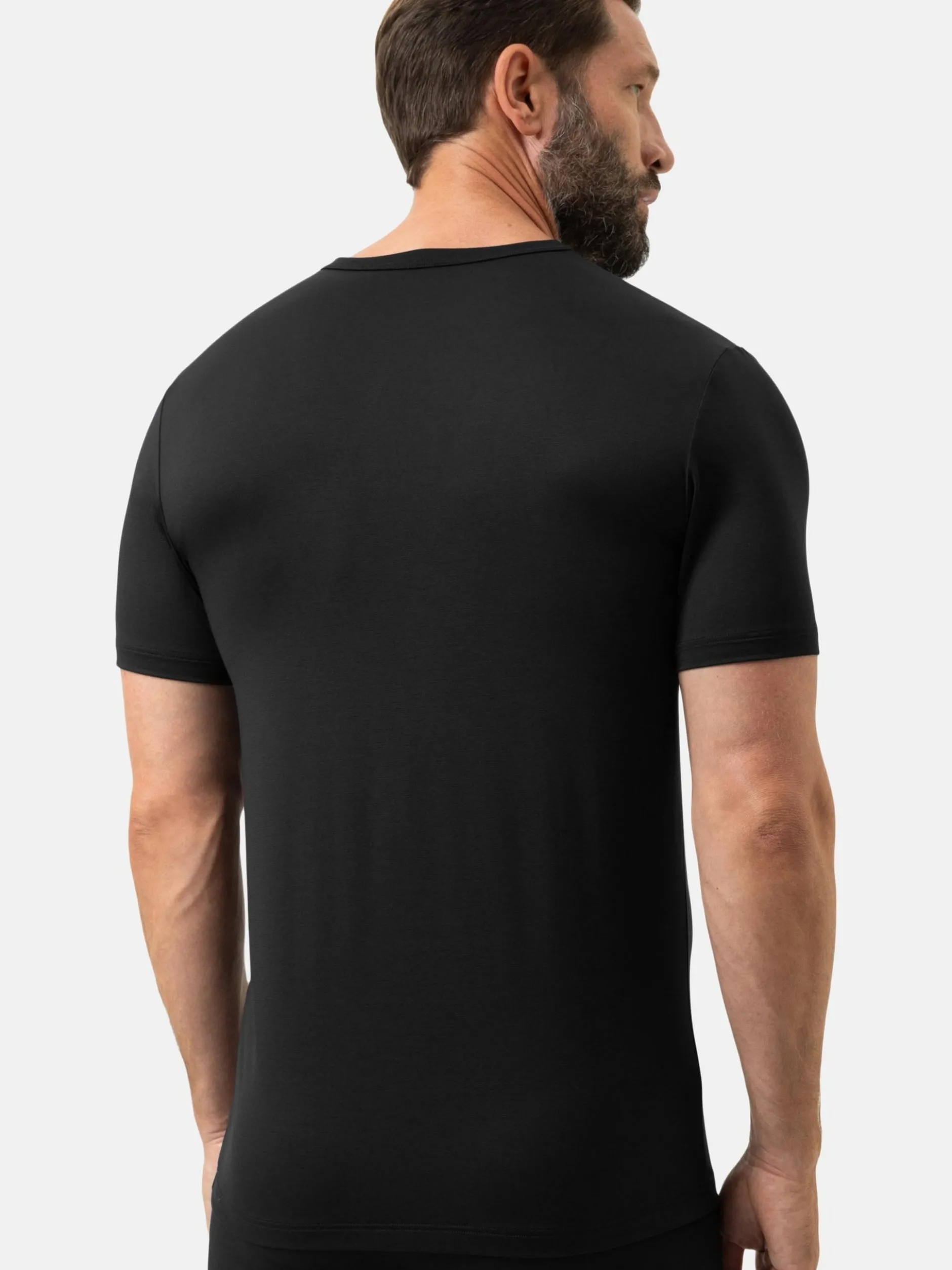 Mey Herren Unterziehshirt im 2er-Pack in marine