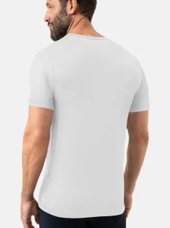 Mey Herren Unterziehshirt im 2er-Pack in mehrfarbig