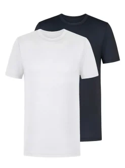 Mey Herren Unterziehshirt im 2er-Pack in mehrfarbig