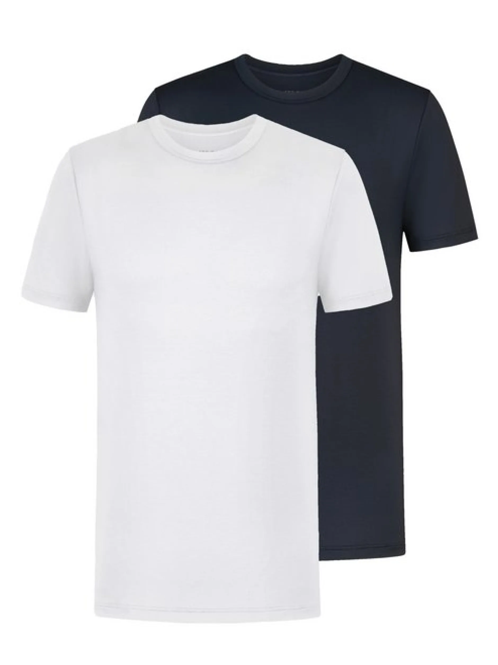 Mey Herren Unterziehshirt im 2er-Pack in mehrfarbig