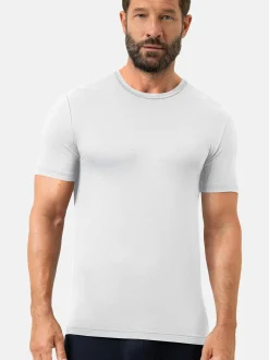 Mey Herren Unterziehshirt im 2er-Pack in weiß