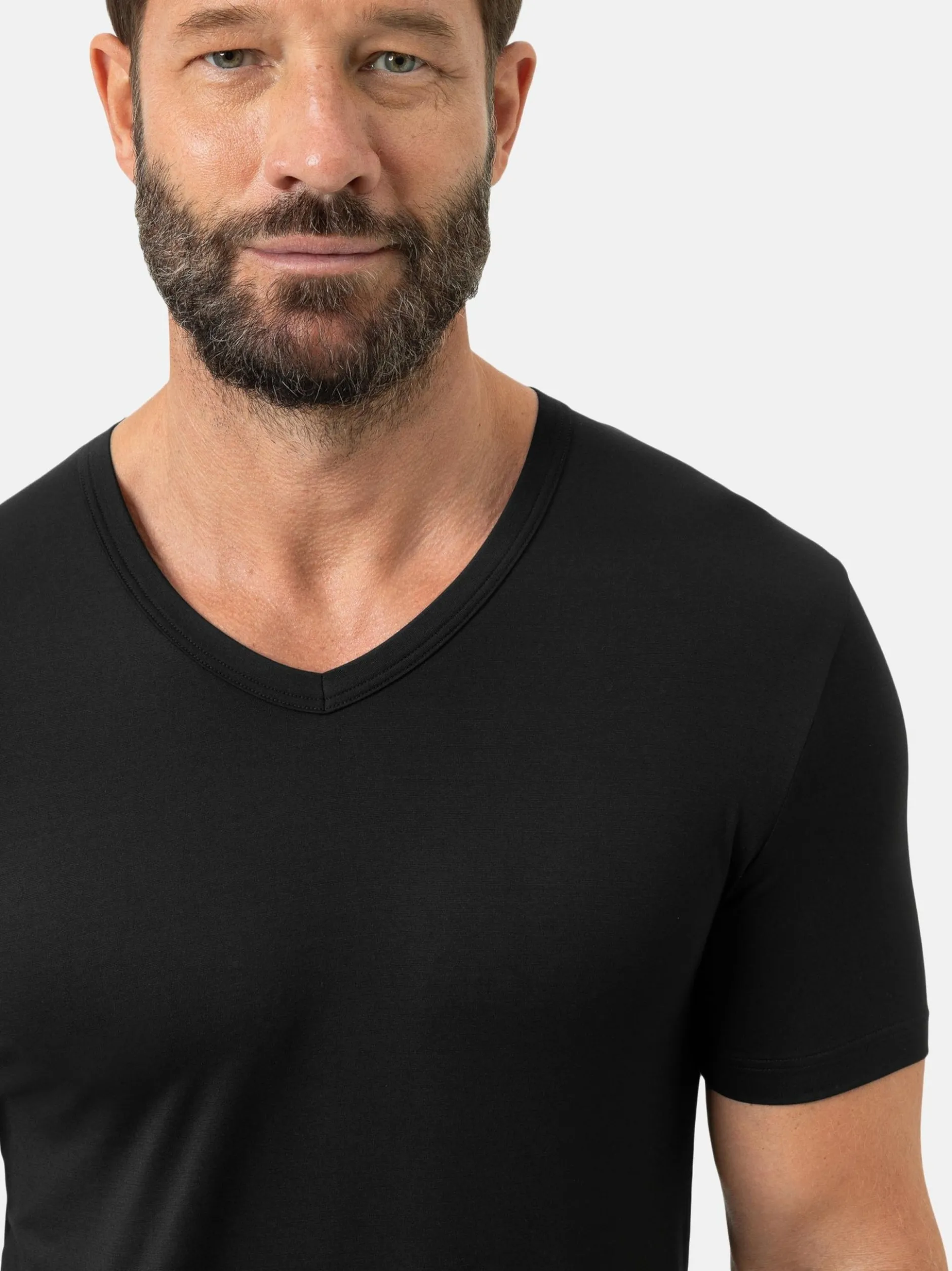 Mey Herren Unterziehshirts im 2er-Pack in mehrfarbig