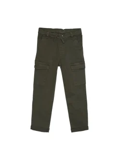 Minymo Jungen Cargohose - MIPants in oliv