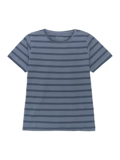 Minymo Jungen T-Shirt in blau - Ausschnitt: Rundhals