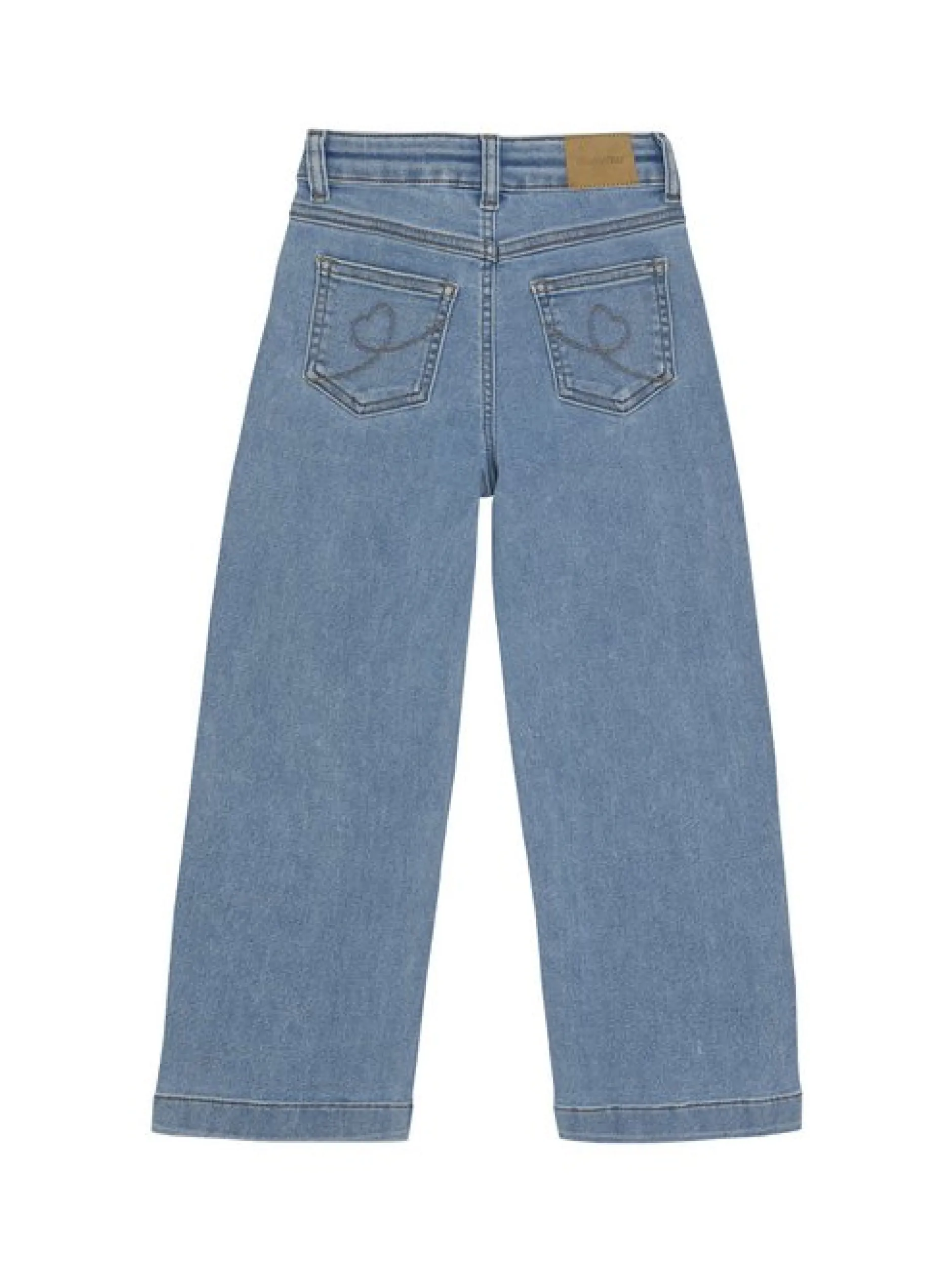 Minymo Kinder Regular-fit-Jeans - MIJeans in hellblau