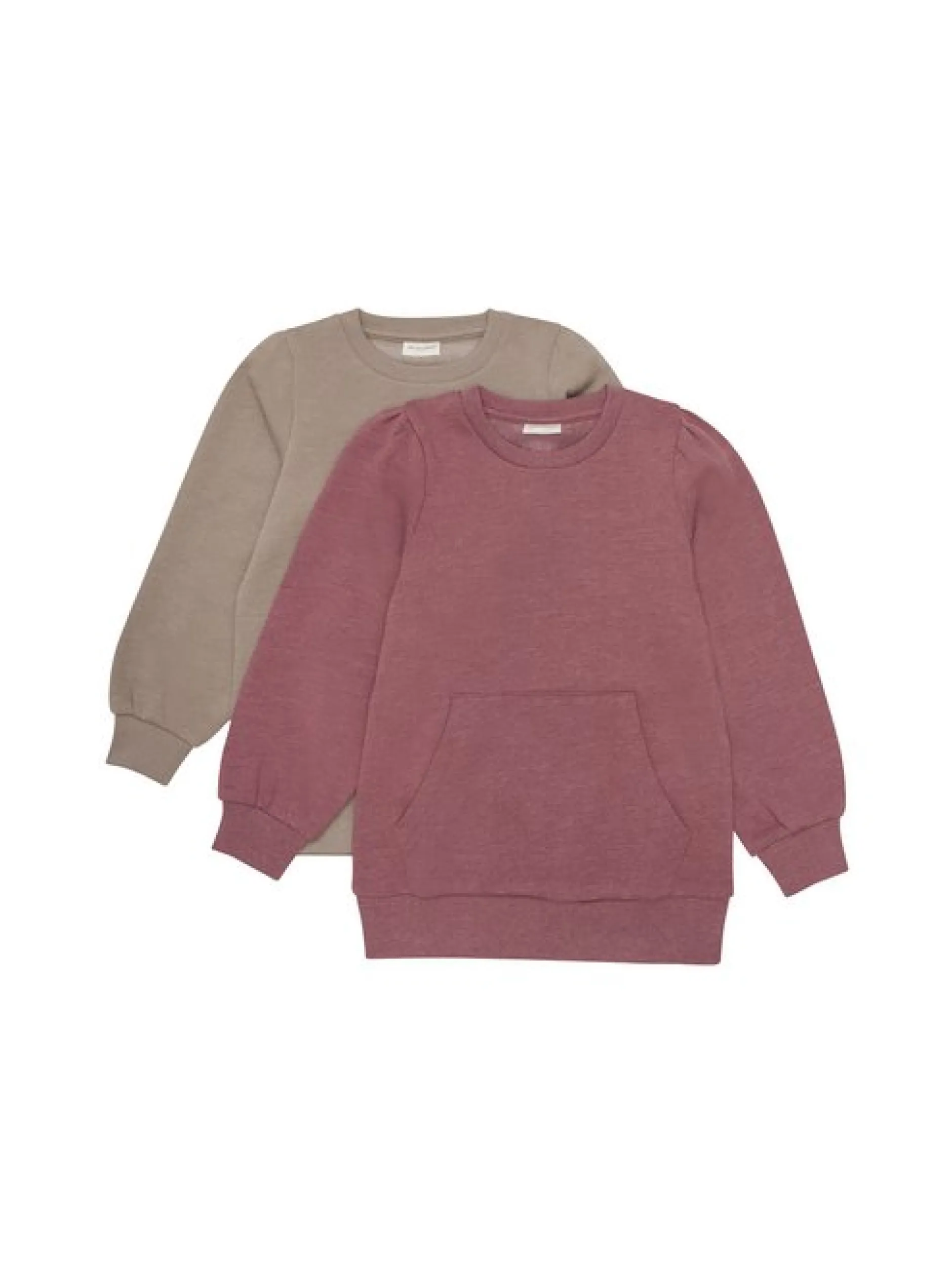 Minymo Mädchen Rundhalspullover - MISweatshirt in bordeaux