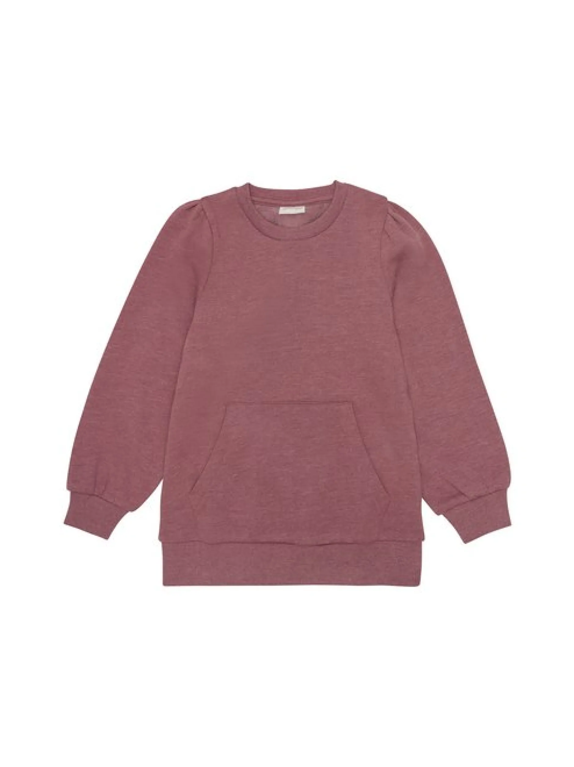 Minymo Mädchen Rundhalspullover - MISweatshirt in bordeaux