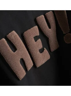 Minymo Mädchen Rundhalspullover - MISweatshirt in schwarz