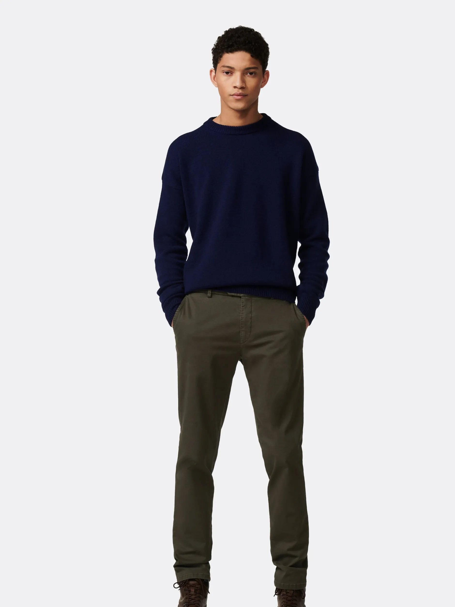 MMX Herren Chino-Hose - Cotton-TENCEL in grün