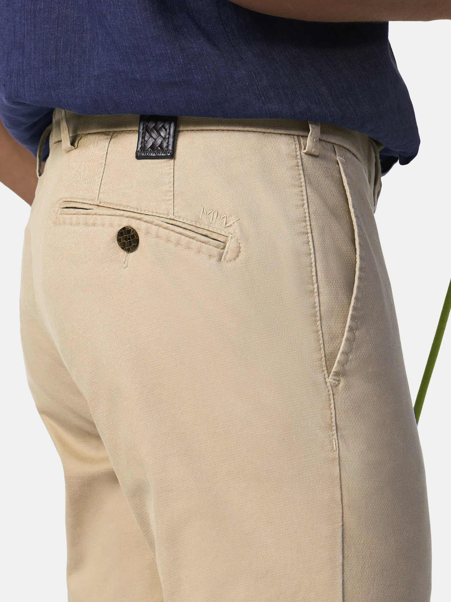 MMX Herren Chinohose in beige - Länge: lang