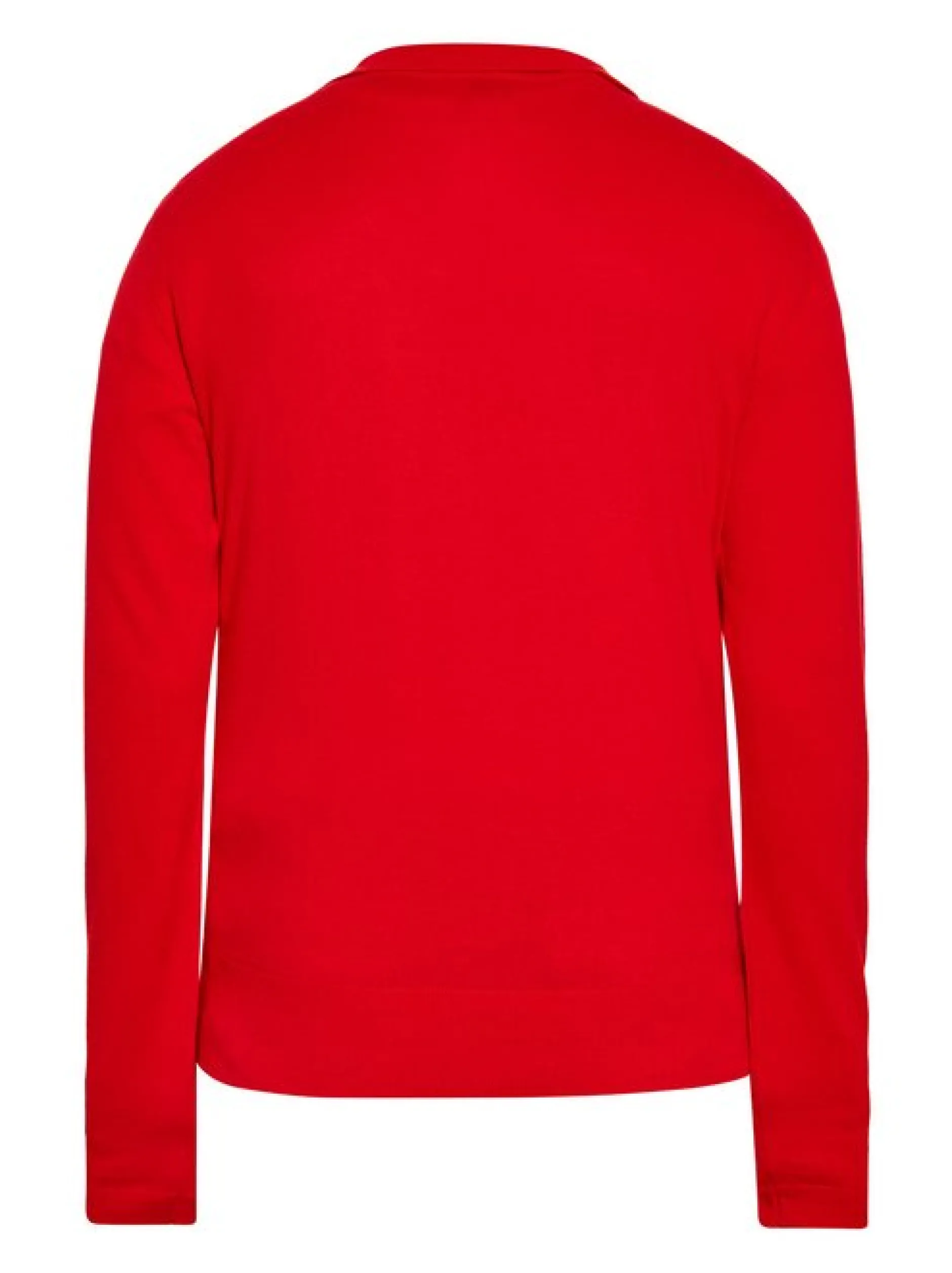 Mo Herren Pullover in rot - Ausschnitt: ohne Kragen