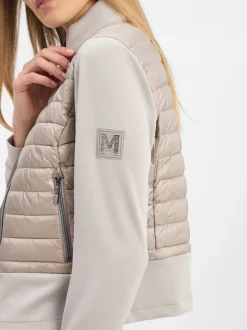 Monari Damen Steppjacke in kitt
