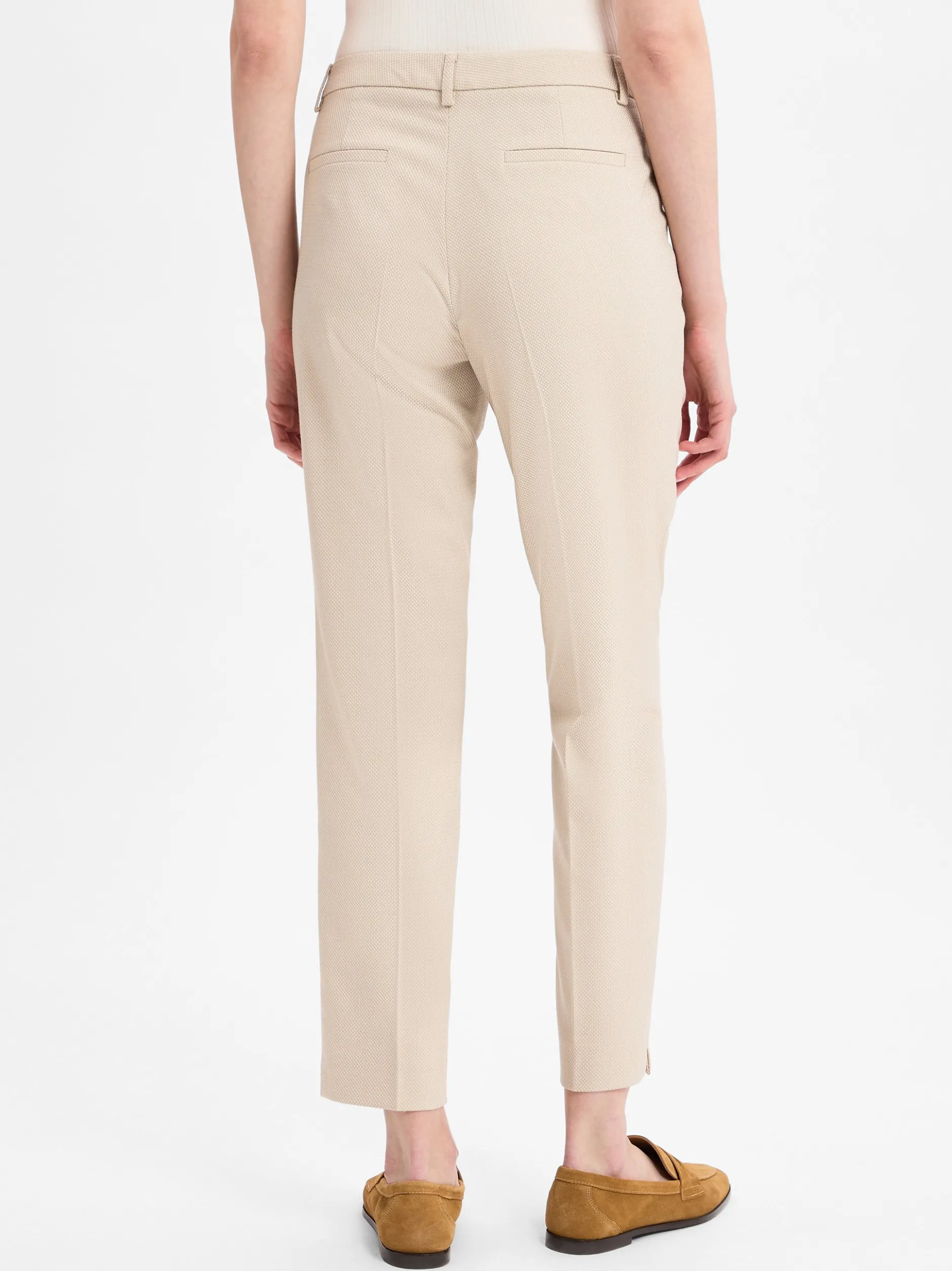 More & More Damen Businesshose in sand