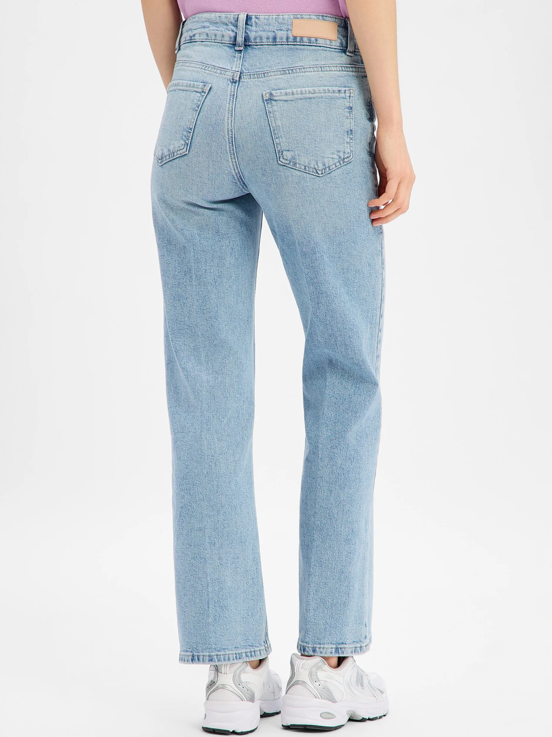 More & More Damen Jeans in bleached - Länge: lang