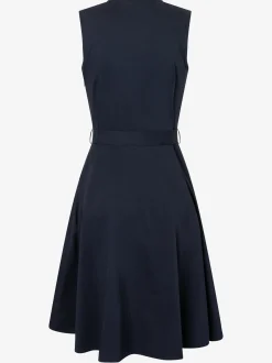 More & More Damen Kleid in marine - Ärmel: ohne Arm