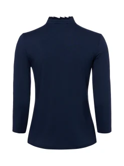 More & More Damen Langarmshirt in marine