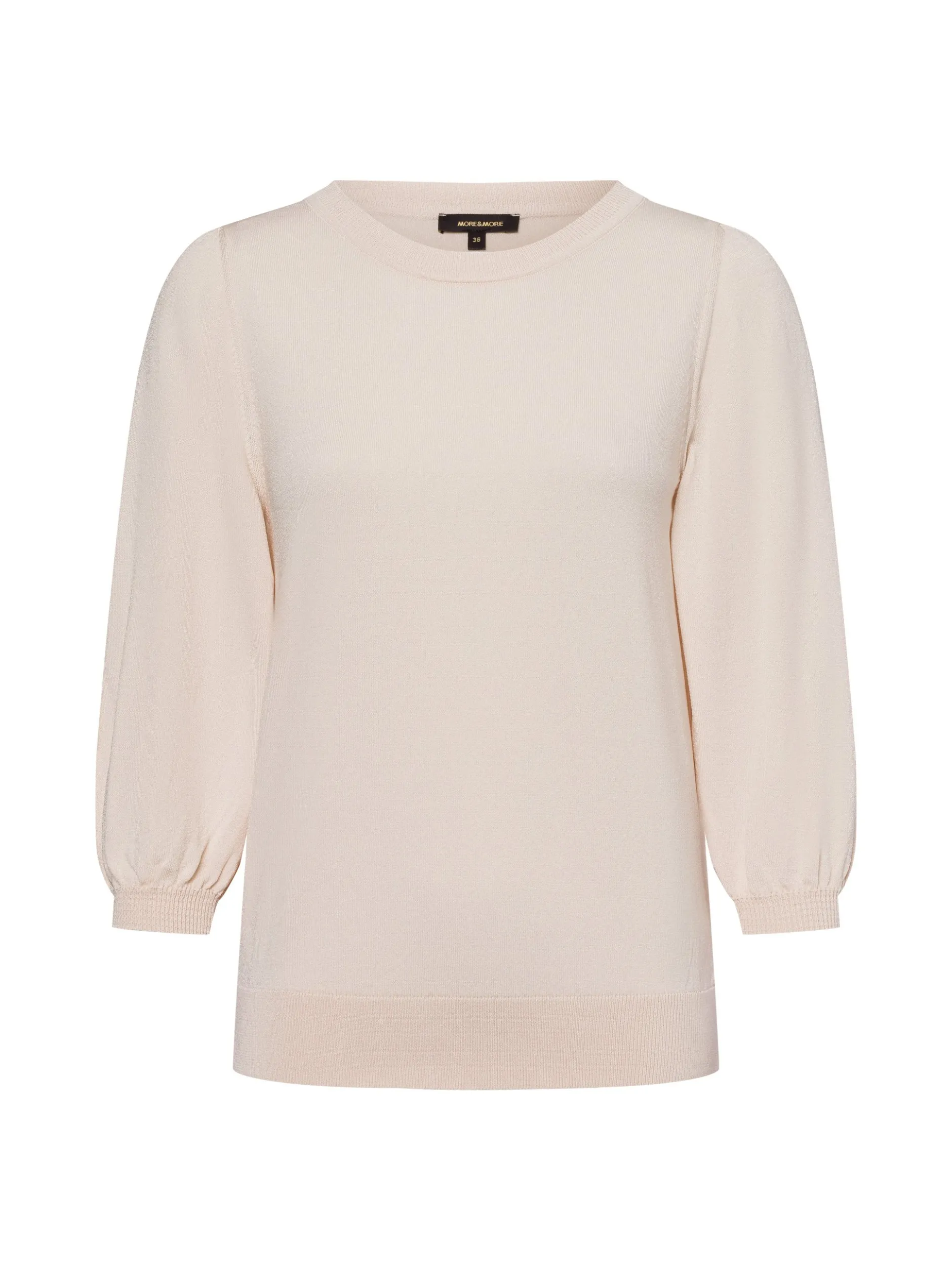 More & More Damen Strickpullover in ecru