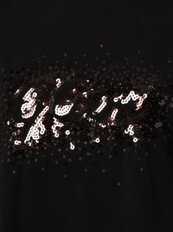 More & More Damen T-Shirt in schwarz - Ärmel: kurzarm