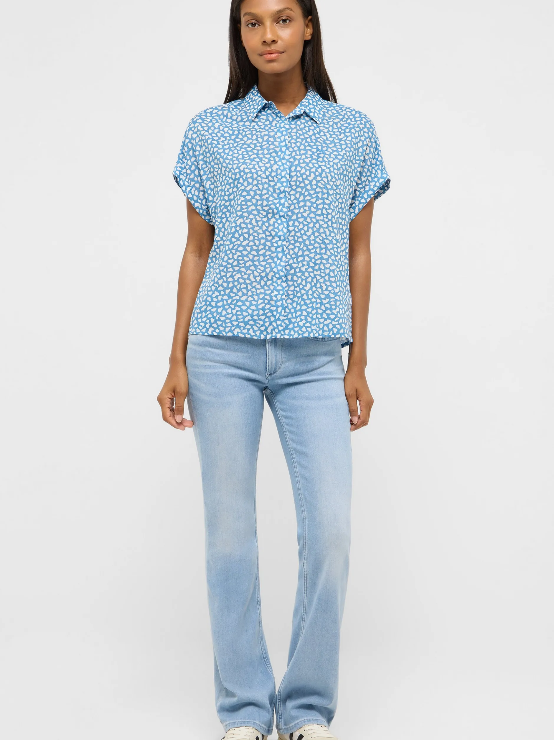 Mustang Damen Jeans in hellblau