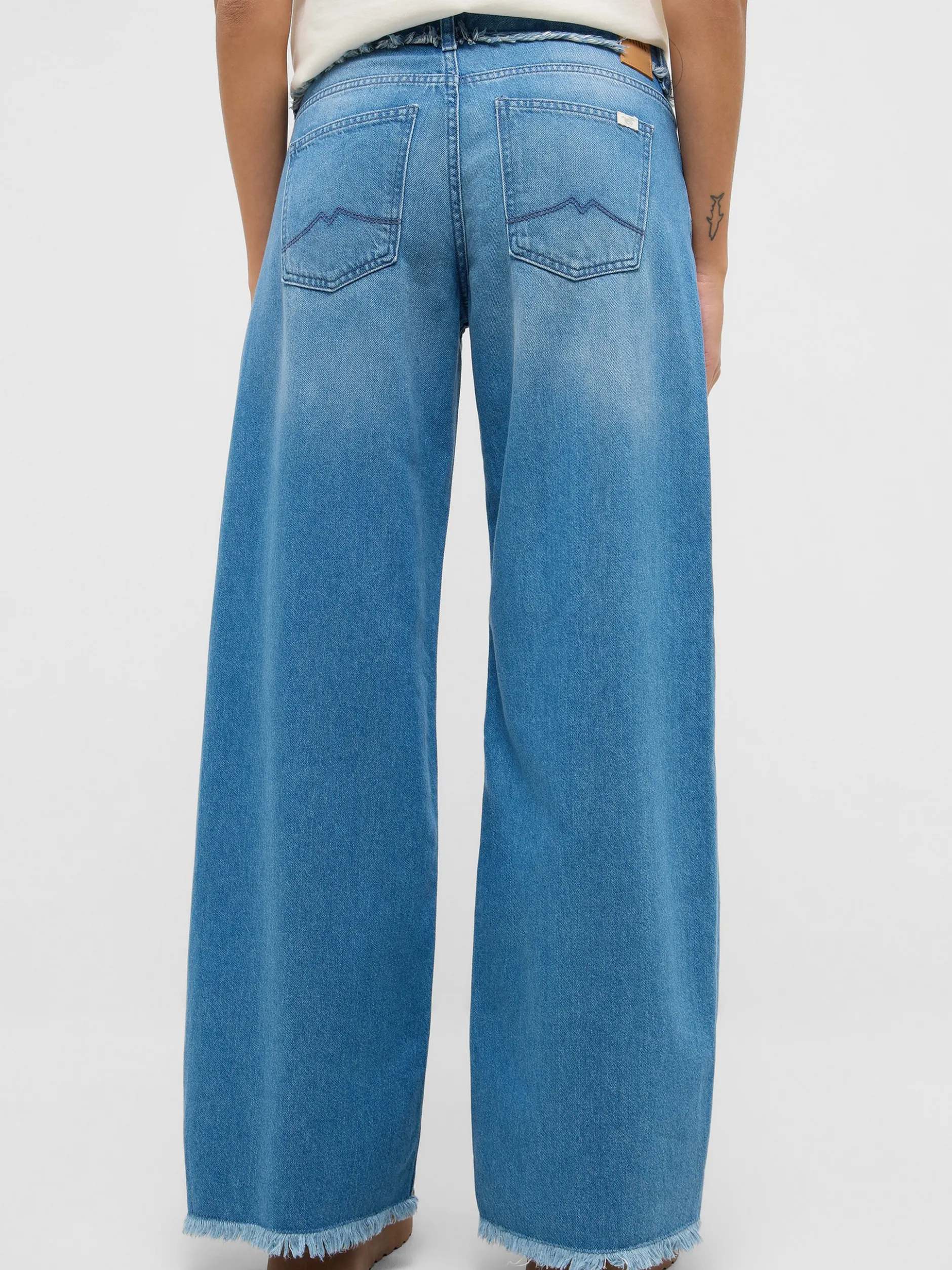 Mustang Damen Jeans in light stone