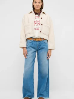 Mustang Damen Jeans in light stone