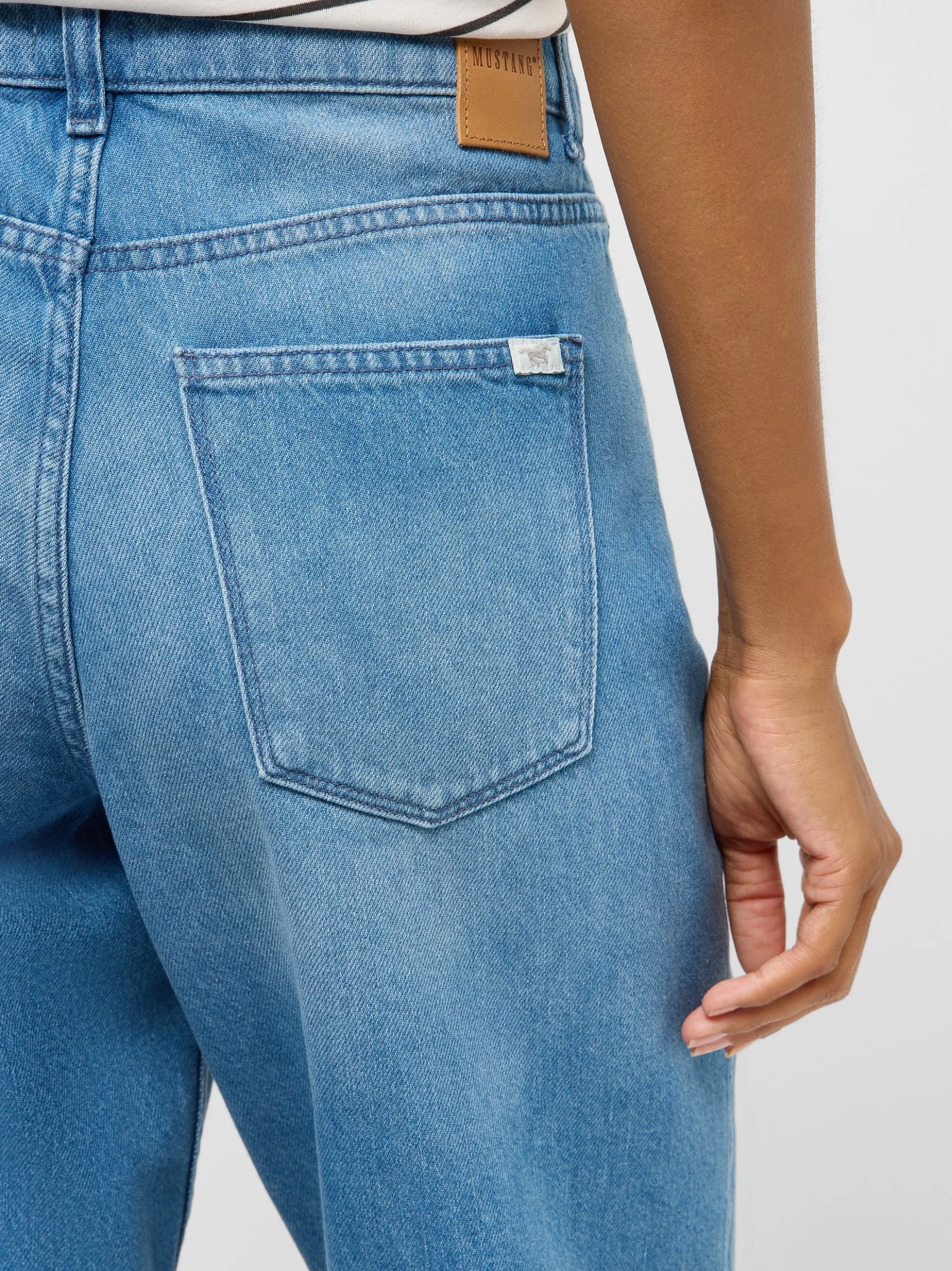 Mustang Damen Jeans in light stone