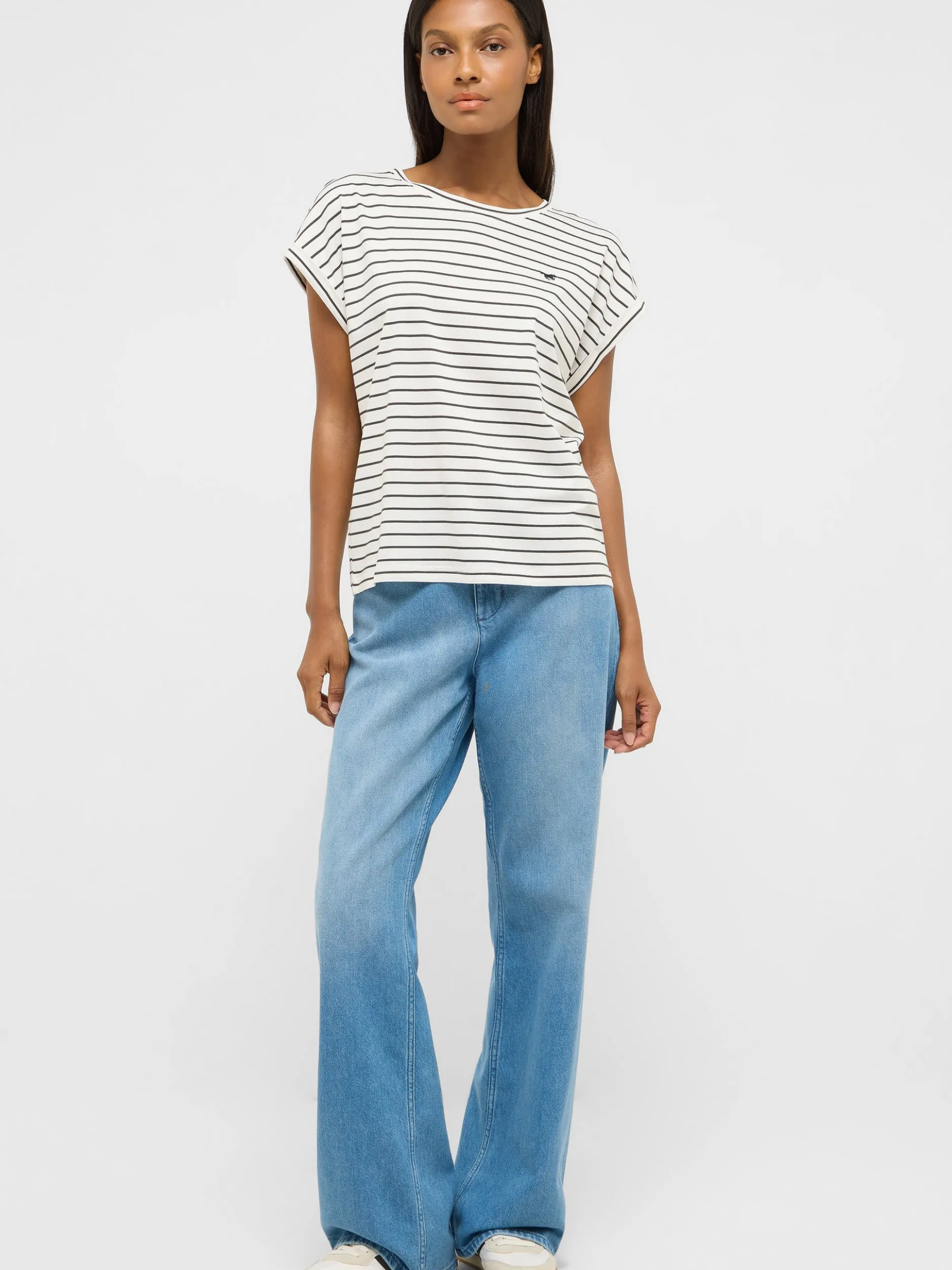 Mustang Damen Jeans in light stone