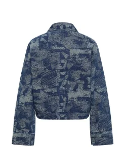 Mustang Damen Jeansjacke in medium stone
