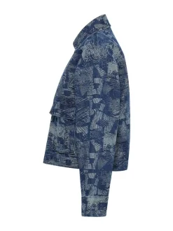 Mustang Damen Jeansjacke in medium stone