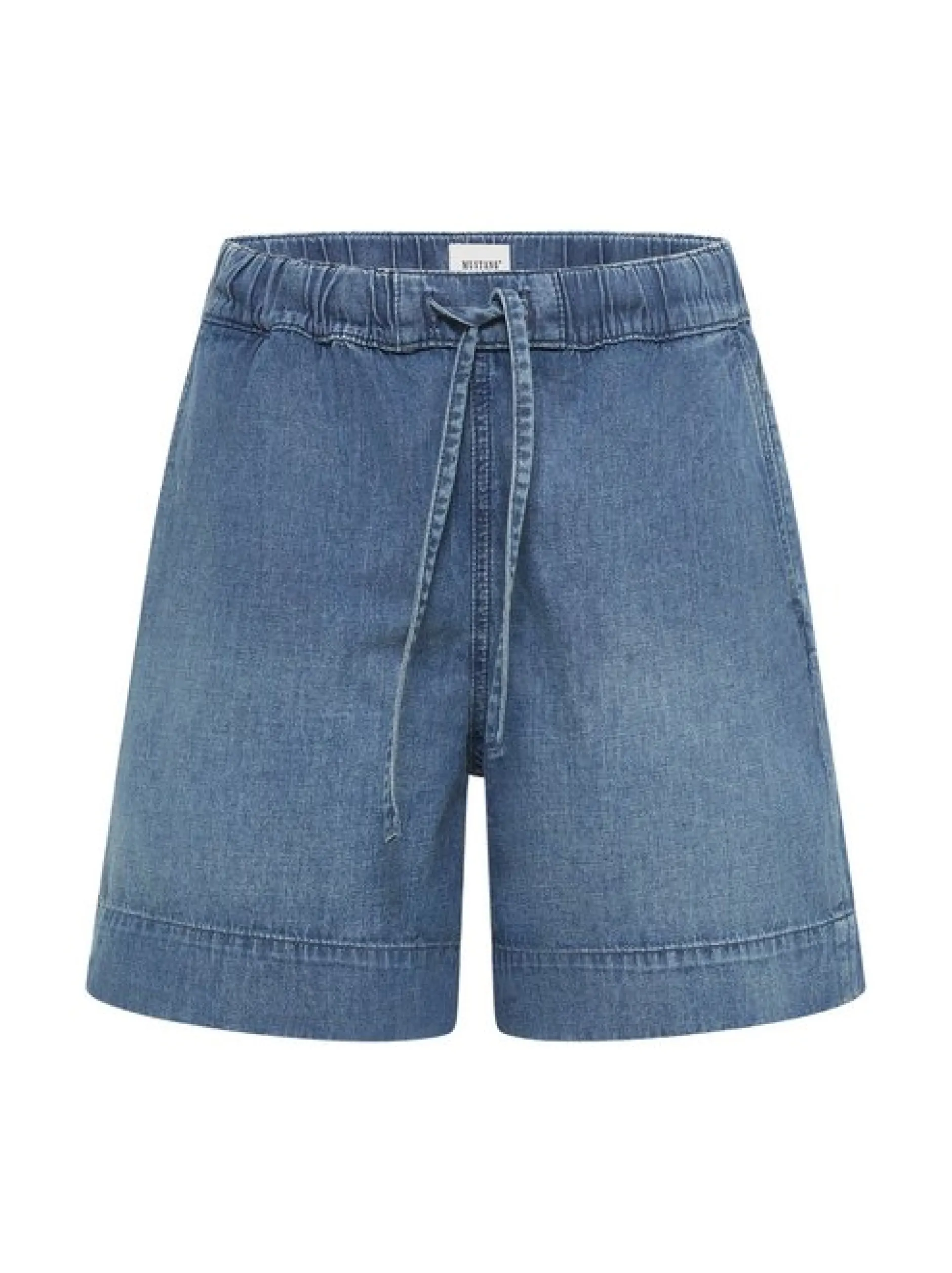 Mustang Damen Jeans Shorts in medium stone