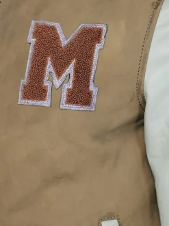 Mustang Damen Lederblouson in beige