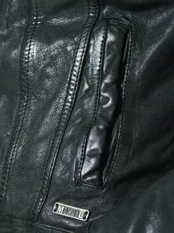 Mustang Damen Lederjacke in schwarz