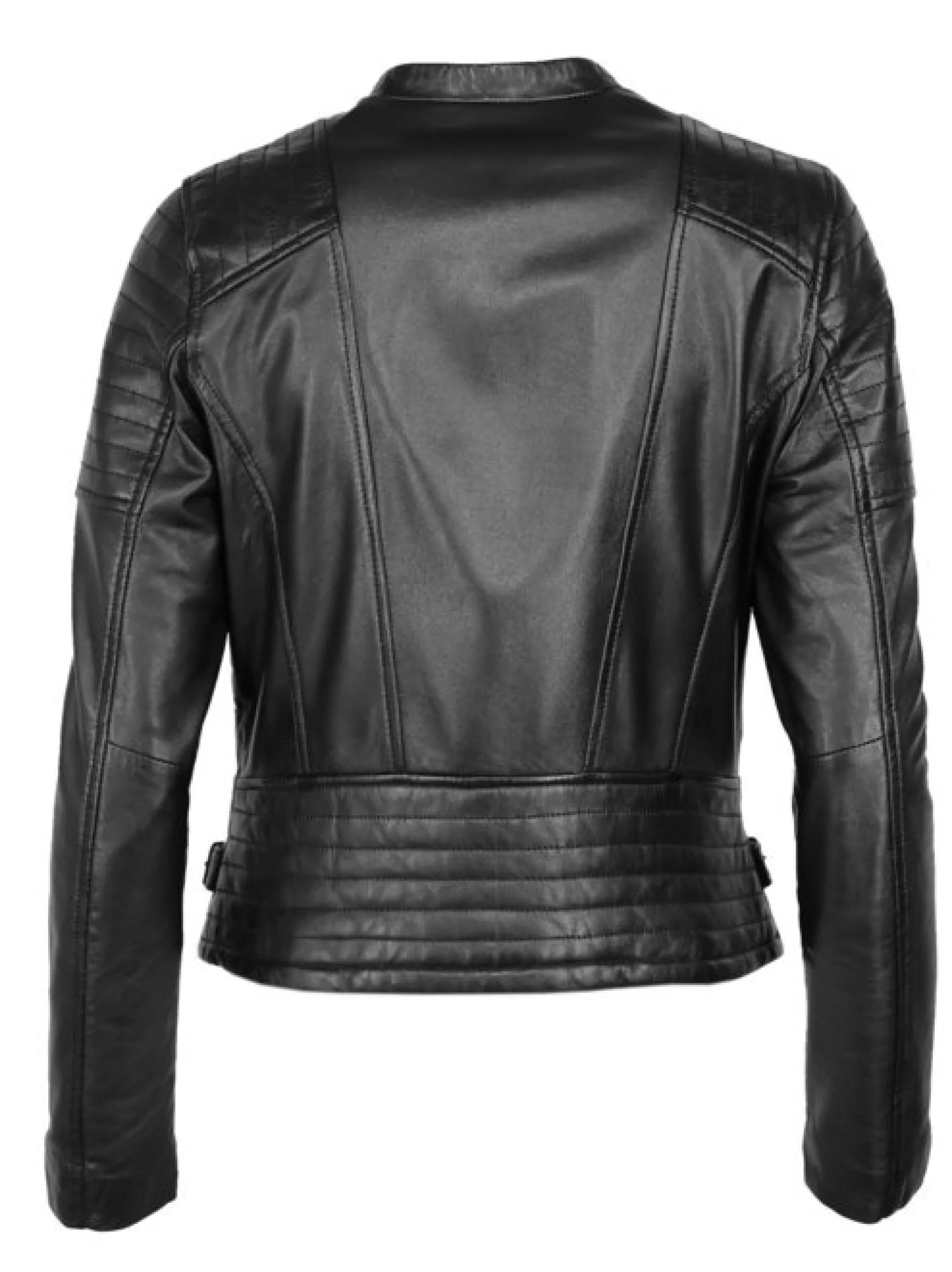 Mustang Damen Lederjacke in schwarz