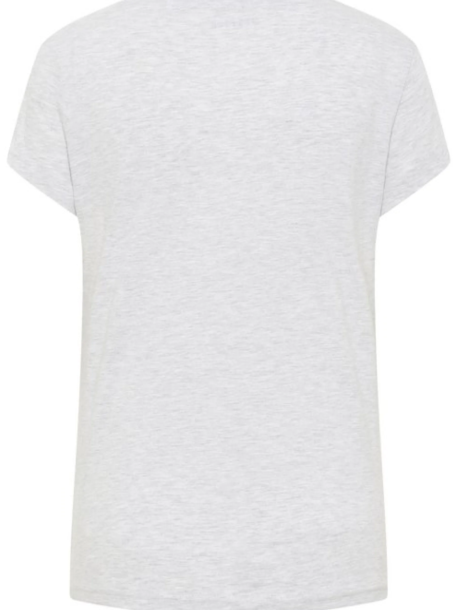 Mustang Damen T-Shirt in grau - Ausschnitt: Rundhals
