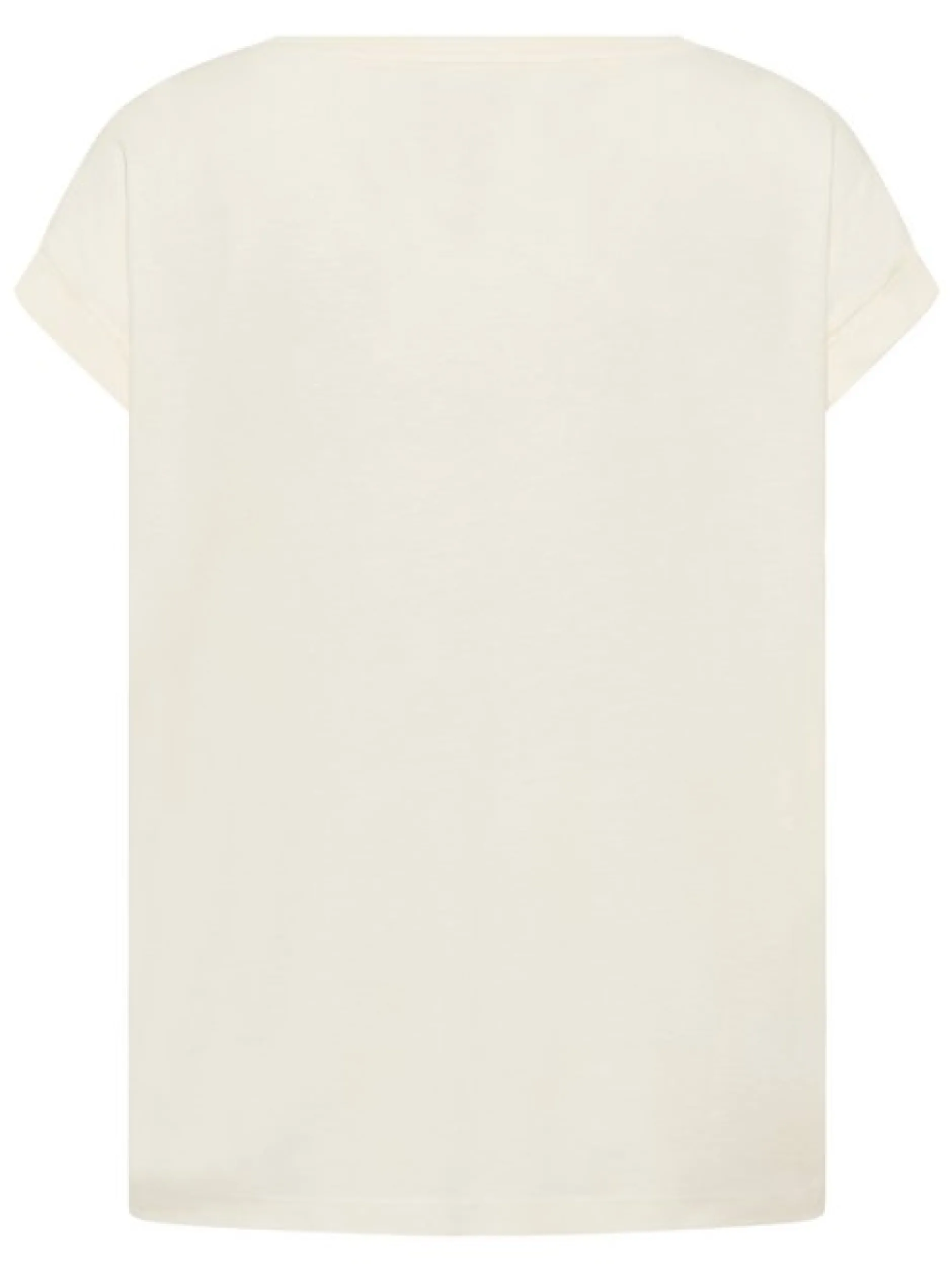 Mustang Damen T-Shirt in weiß - Ausschnitt: Rundhals
